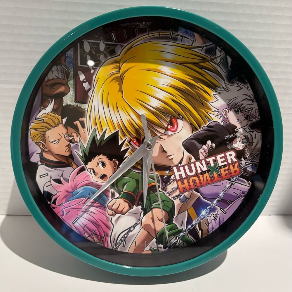 Hunter X Hunter Anime Manga Wall Clock Designed by Bad Bunz